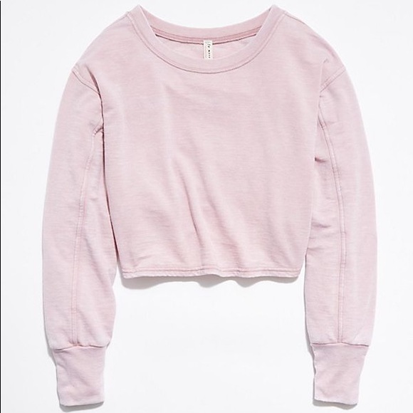 FREE PEOPLE Movement Zuma Sweatshirt In Cottonwood - Picture 5 of 5